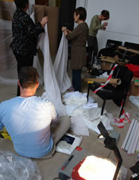 dissolving dress, london college of fashion: photo - Alex Maguire