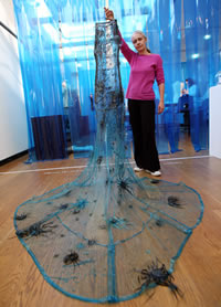 dissolving dress, london college of fashion: photo - Alex Maguire