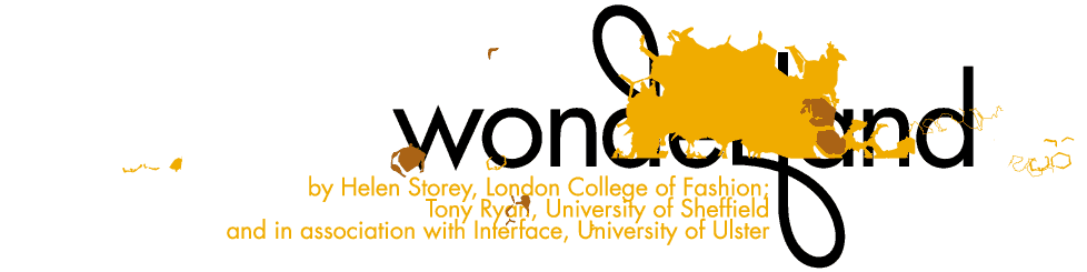 Wonderland by H.Storey and T.Ryan; with Interface (University of Ulster).